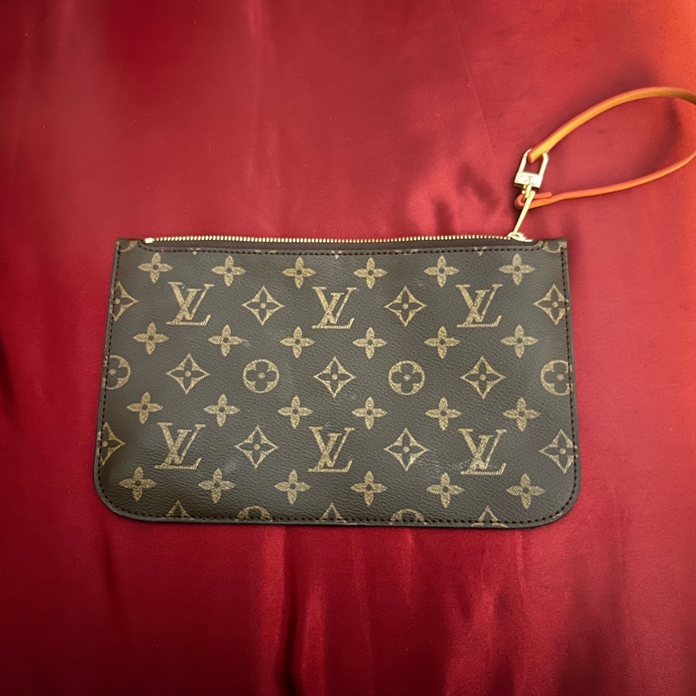 Louis Vuitton Brown Monogram Pouch